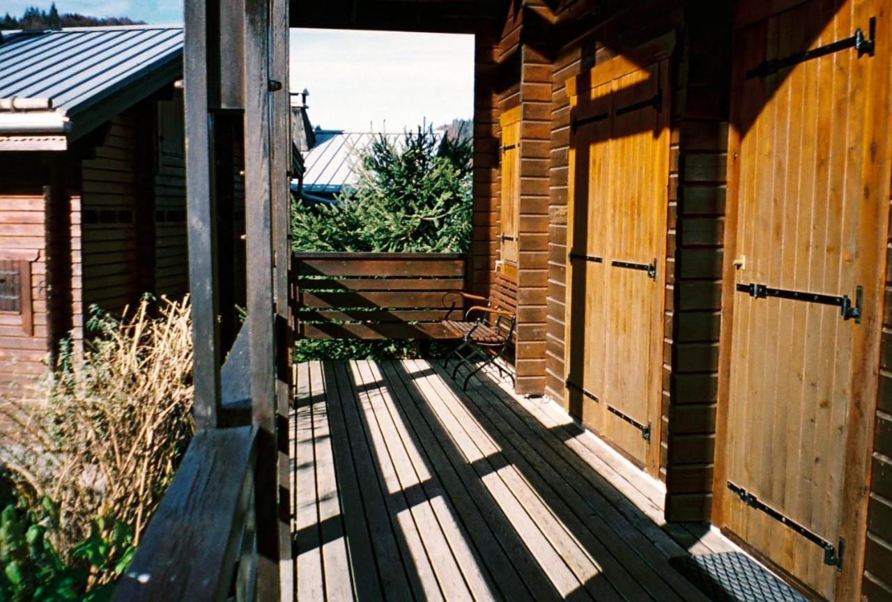 Chalet de 2 chambres avec terrasse amenagee a Sixt Fer a Cheval Extérieur photo